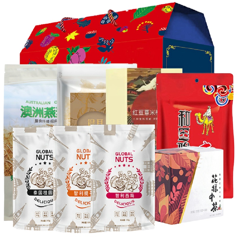 中粮孟蕾大礼盒 中秋大礼盒 中秋干货礼盒 健康礼盒 1991g大礼盒