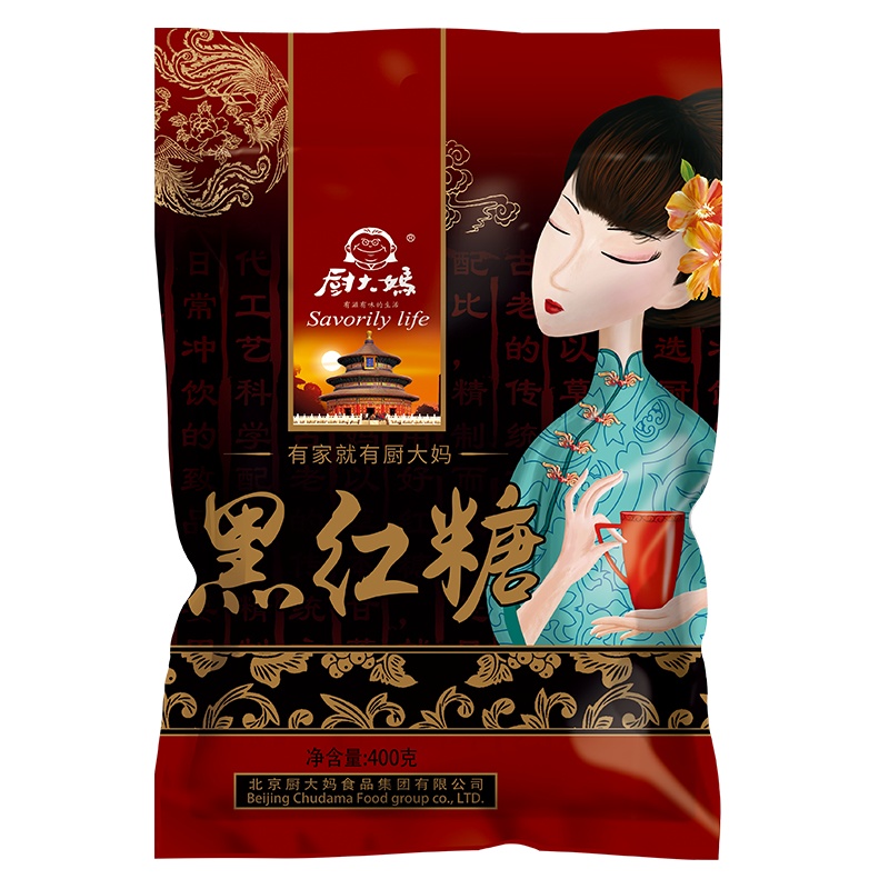 厨大妈黑红糖400g