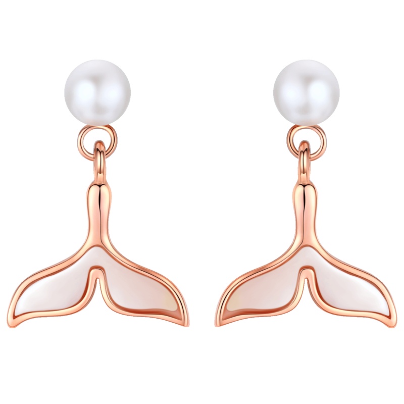 佰色传情高级感耳钉淡水珍珠气质925纯银耳饰耳钉小巧新潮耳环