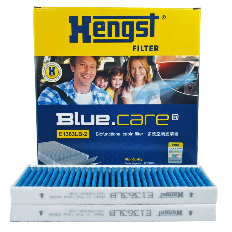 汉格斯特(hengst)多效空调滤E1363LB-2适配新嘉年华M2/马自达2
