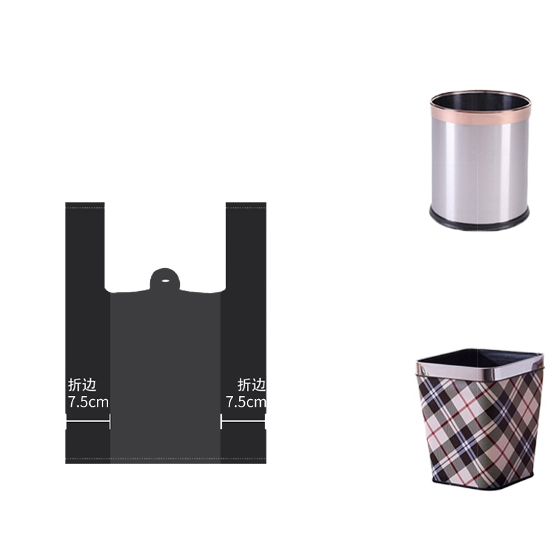 企购优品手提式黑色垃圾袋 40*60 30只/包