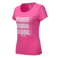 361度女装T恤夏季新款学生休闲圆领短袖 361时尚印字透气上衣女Y