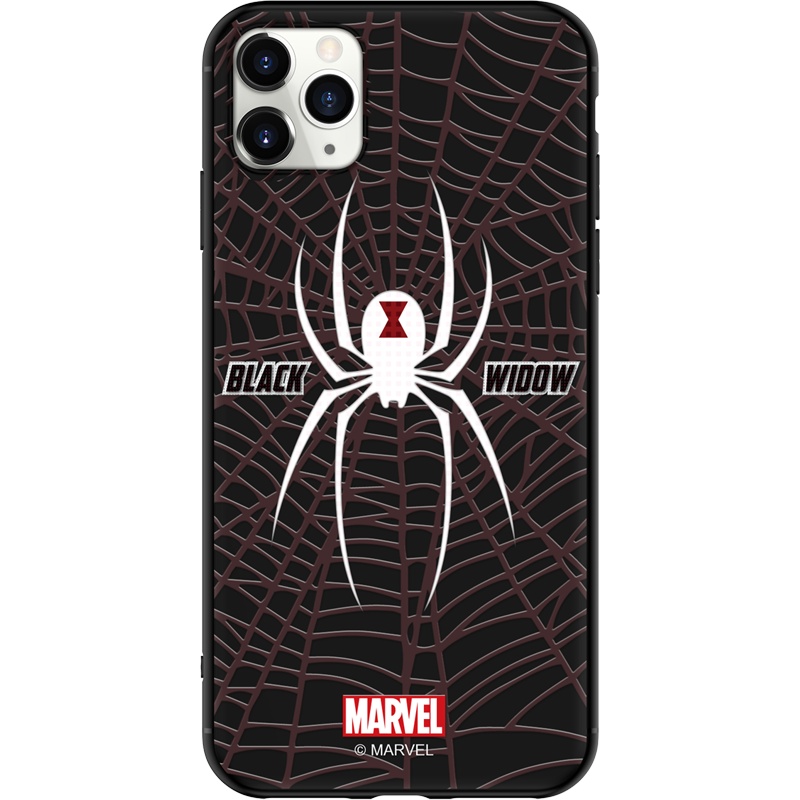 漫威优加苹果11手机壳硅胶防摔11Pro保护套超薄ins风网红卡通抖音同款摄像头全包创意潮男iPhone11ProMax