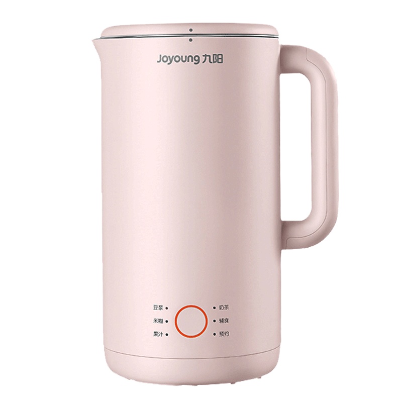 九阳(Joyoung)豆浆机DJ06X-D561(粉)破壁免过滤家用全自动1-3人迷你小型单人 400-600ml容量