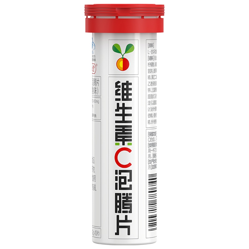 养生堂维生素C泡腾片10片 针叶樱桃味 补充VC 成人维生素C