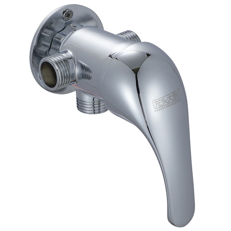 太阳能混水阀 热水器贴墙式明装花洒淋浴阀 冷热开关带上水龙头