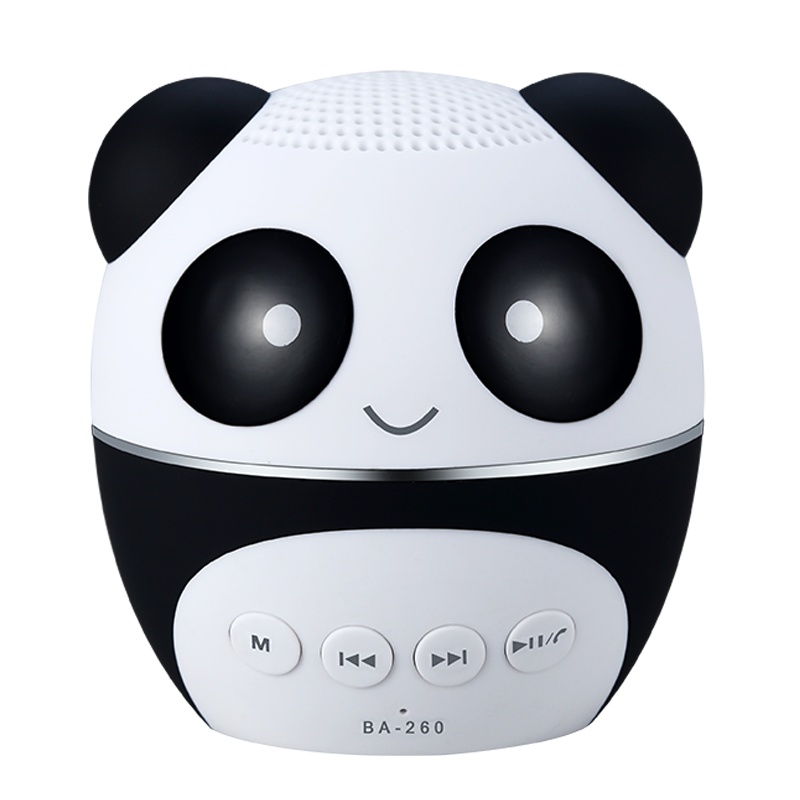 PANDA/熊猫BA-260蓝牙音箱迷你小音响无线便携式连手机重低音炮家用大音量小型钢炮播放器