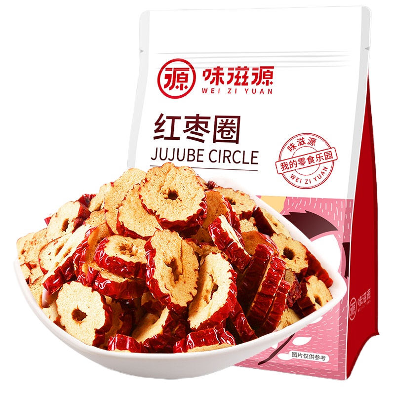 ZHMD味滋源 红枣圈500g