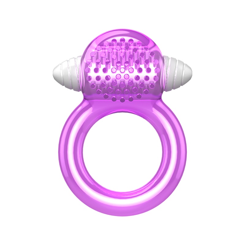 取悦巧舌锁精环震动环 男士阴茎套延长房事时间性生活用品 男用跳蛋空心穿戴式阳具套环振动环 男性系列成人用品情趣用品