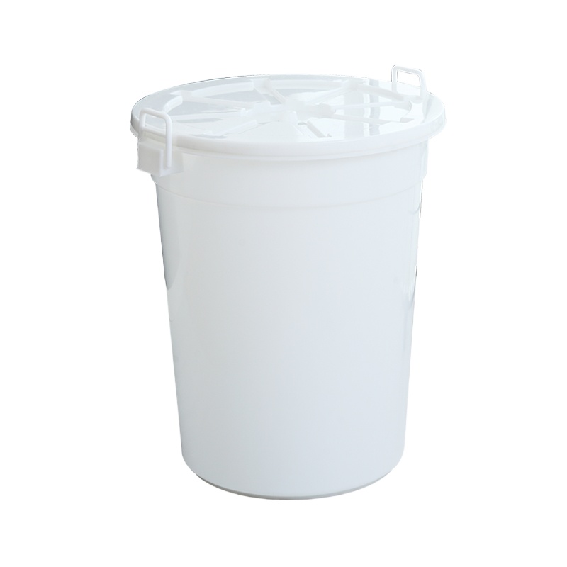 小海牛 加厚食用级带盖特大水桶 90桶加厚带盖白色约121斤水