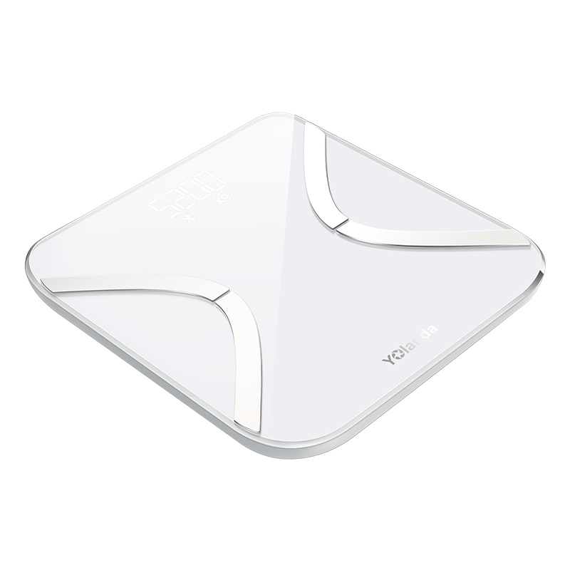 云康宝(Yolanda)智能体脂秤支持HUAWEIHiLink 电子秤体重秤家用人体脂肪秤CS20E充电款
