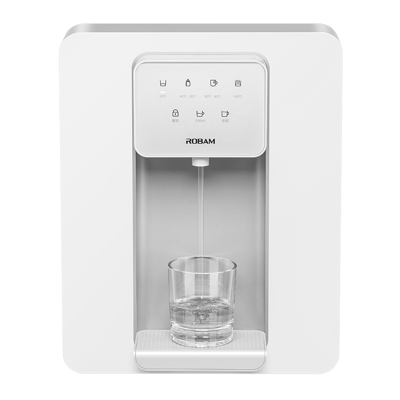 老板(ROBAM) 净水器伴侣 管线机GX05粉色系壁挂式温热两用 温热一体 速热饮水机 即热直饮管线机