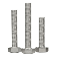 班特勒4.8级碳钢M12*45mm外六角头螺栓 六角头螺丝钉