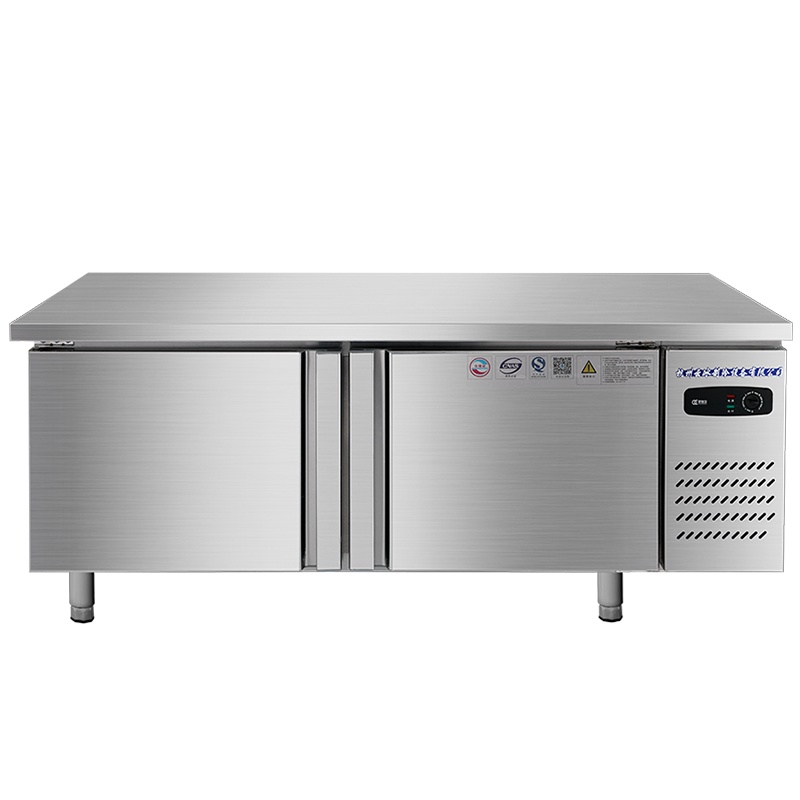 欧驰宝(OUCBOLL) 1.5米 加深 冷藏冷冻工作台商用冰箱酒店厨房操作台平冷冰柜冷柜大容量水吧台奶茶店设备