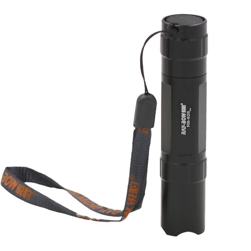 锐豹(RAY-BOW) RB-628 铝合金手电筒 户外小巧迷你 黑色