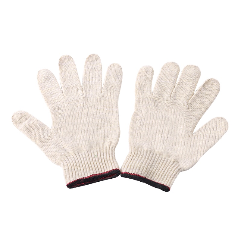 线手套 细纱加密耐磨 工作劳保棉纱手套