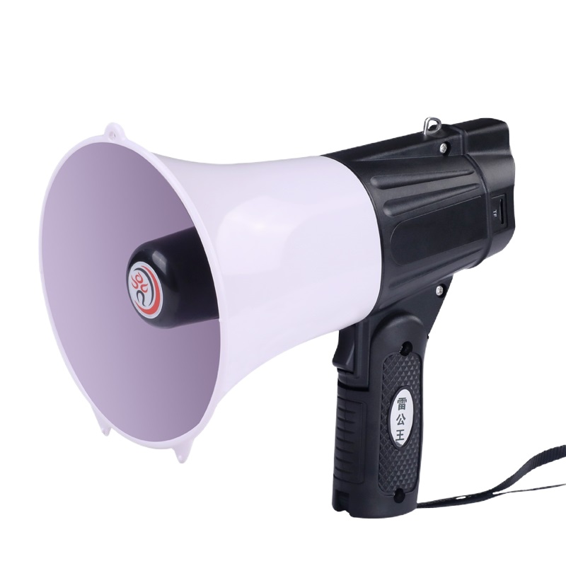 雷公王CR-622喊话器户外便携折叠扩音器录音充电叫卖喇叭喊话神器/标配