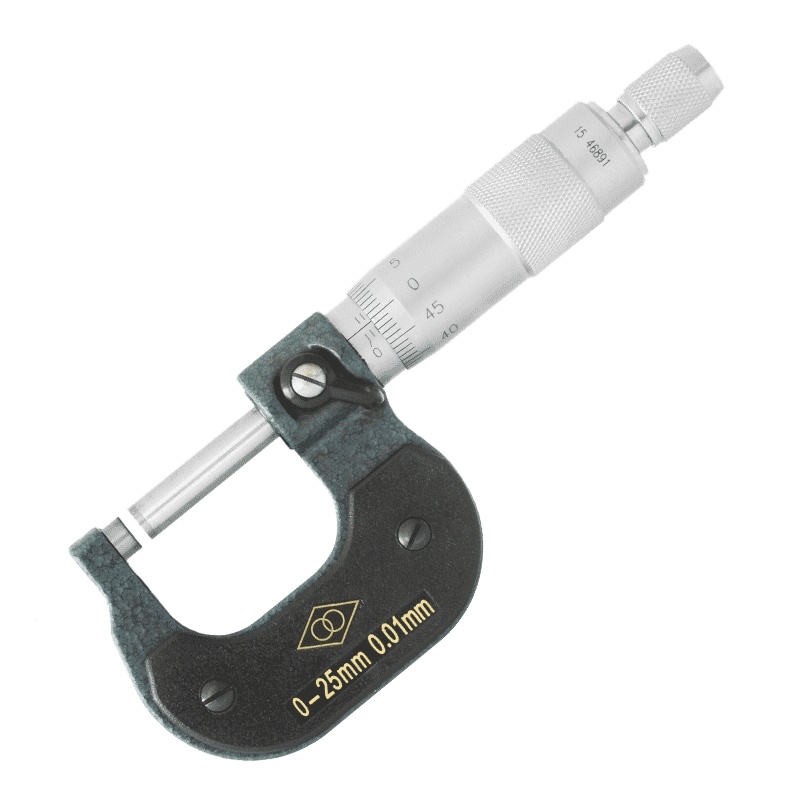 哈量连环外径千分尺 螺旋测微仪器 镶合金 棘轮测力 0-25mm_0.01mm