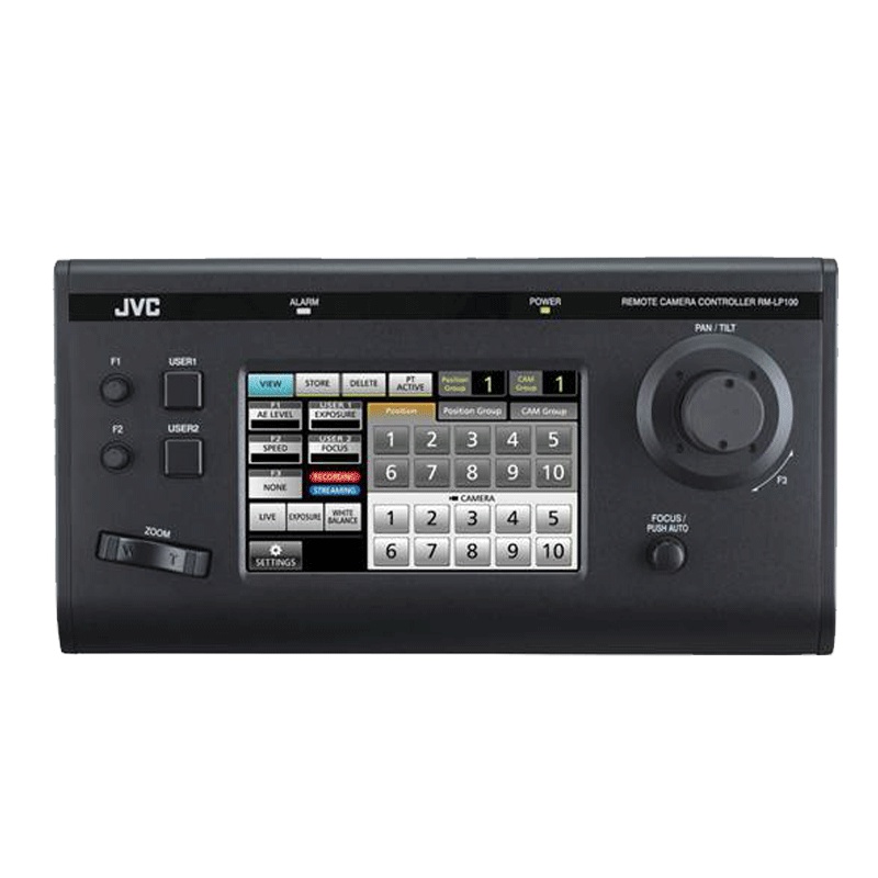 杰伟世(JVC)网络化中央控制单元JVC RM-LP100 摄像机控制面板