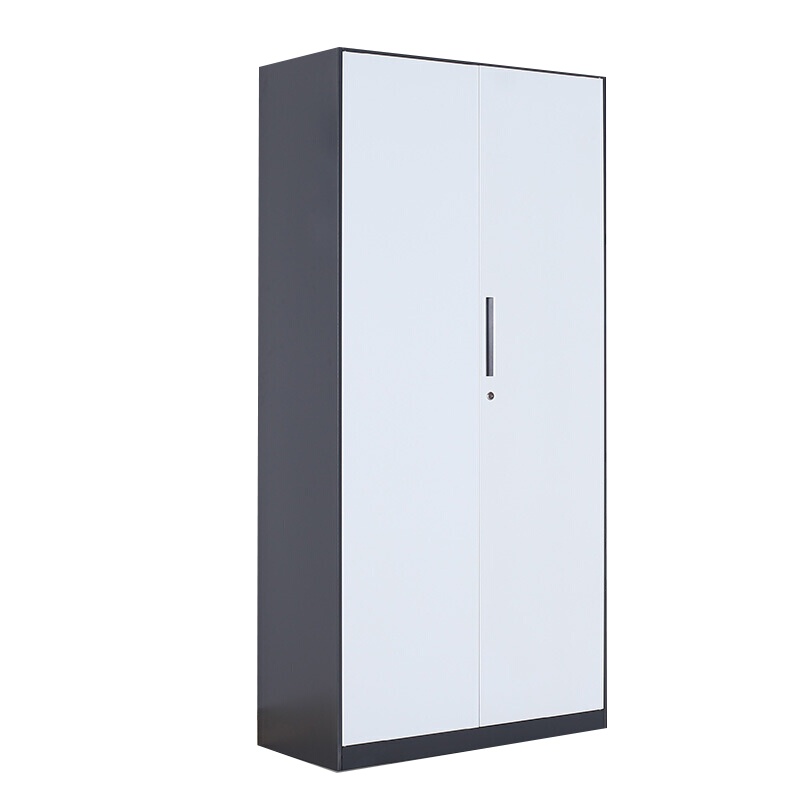 【一鹏】文件柜拆装办公柜钢制加厚薄边灰白套色铁皮资料档案储物柜