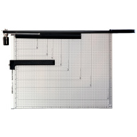 得力(deli) 8011 钢质切纸机/切纸刀/裁纸刀/裁纸机 530*410mm