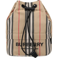 BURBERRY 博柏利 女士 织物抽绳收纳袋手提包 80267371