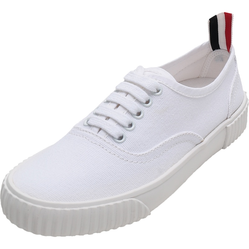 THOM BROWNE 汤姆·布朗 女士织物系带帆布鞋运动鞋 FFD063A 01588
