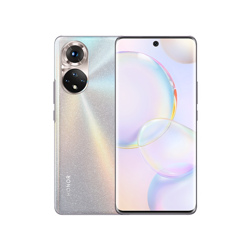 荣耀50 8GB+256GB 初雪水晶  10亿色超曲屏 1亿像素超清影像 66W超级快充 高通骁龙778G 120Hz高刷 Vlog拍摄 5G手机