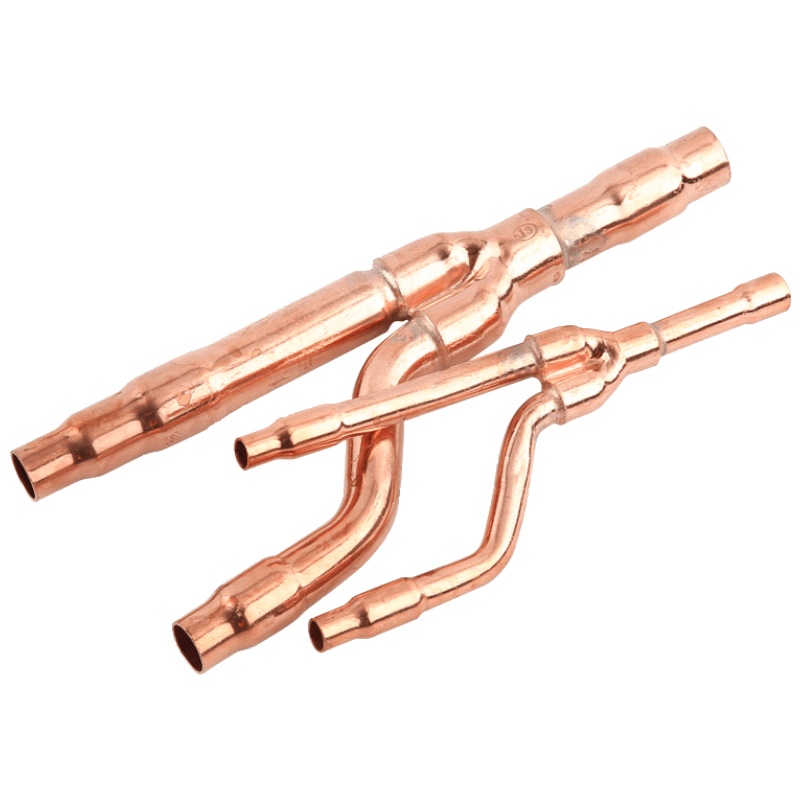 适配美的中央空调分支器分歧管 01C02C03C04C05C空调配件分支管焊接A73W