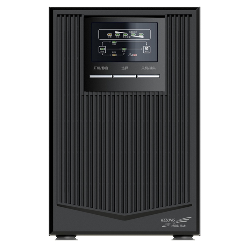 科华YTR1101高频在线式UPS不间断电源1KVA/800W稳压电源标机内置电池
