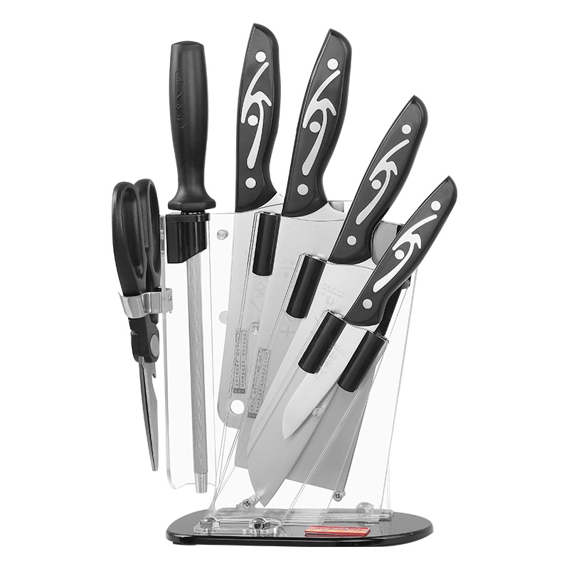 十八子作菜刀套装厨房全套刀具套装厨具切片切肉刀锋刃7件套S1028阳江正品新款新居送礼