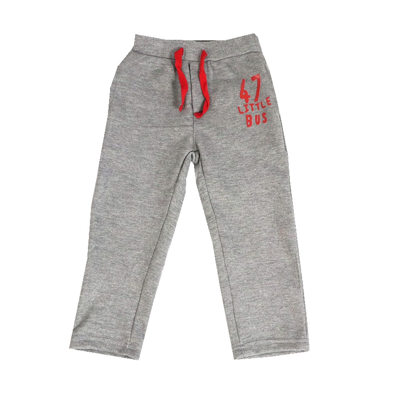 安笛贝乐童装男女童运动裤春秋新款春装中小童装宽松休闲裤男女孩深灰色长裤儿童裤子90-130cm