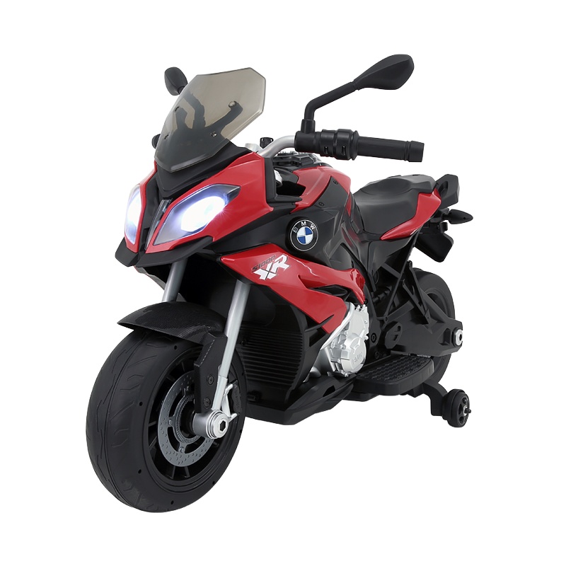 星辉(Rastar)宝马电动摩托车 12V儿童电动童车可坐人玩具车87710白色
