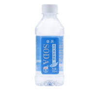 邬苏苏打水无糖苏打水350ml *24瓶 清新水果味 活力一夏 消暑解渴