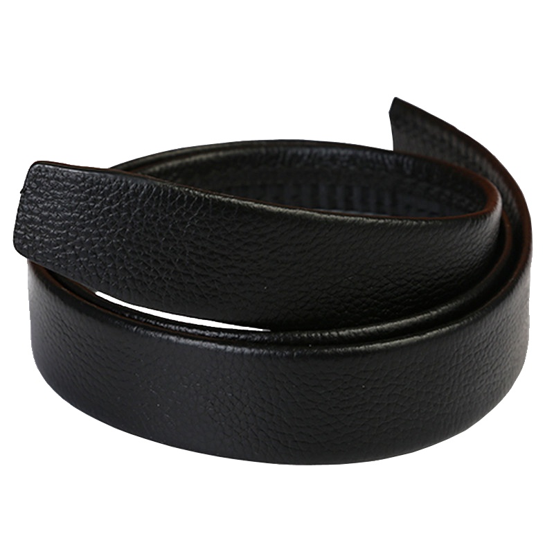 牛当家(CattleOWN)皮带男真皮不带头皮带条自动扣牛皮中年腰带无头皮带青年商务DS7000