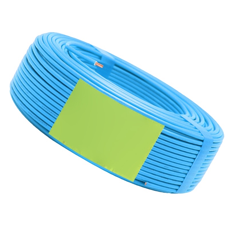 大通轩恒 铜芯聚氯乙烯绝缘电线 BV-6 蓝色 100米/盘(单位:盘)