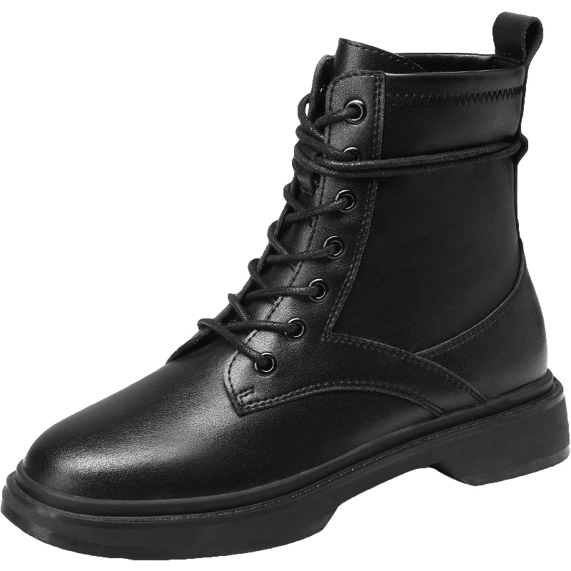 公猴马丁靴女2020新款英伦风短靴厚底秋冬真皮瘦瘦潮ins单靴