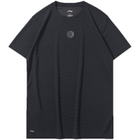 李宁韦德系列男子短袖文化衫AHSQ361-1