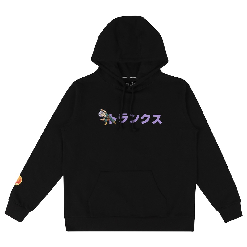 龙珠 合体特兰克斯卫衣 黑 XL