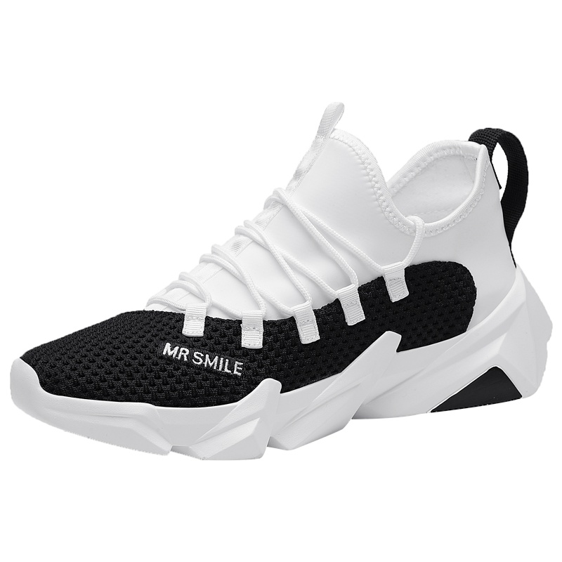 微笑先生透气鞋时尚流行男鞋新款潮流百搭运动鞋老爹休闲鞋子潮鞋