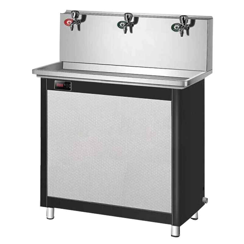 乐创(lecon)直饮机商用开水器学校公司工厂用饮水机医院饭堂用大型不锈钢直饮电热 台式一开两温(220V/3KW)