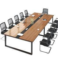 全简办公桌会议桌现代简约板式培训桌长条洽谈桌