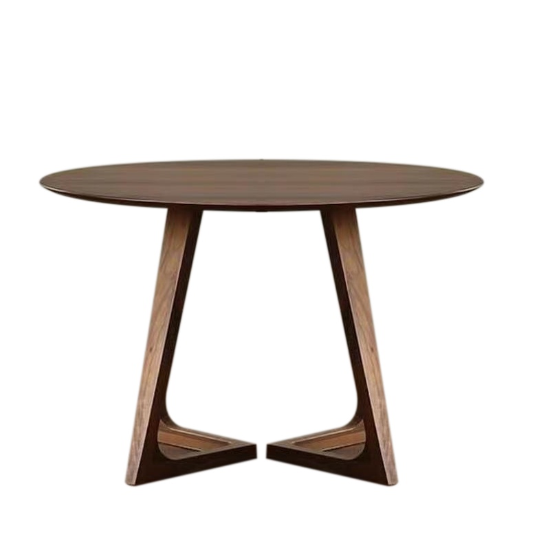 CY-2196型实木办公圆形洽谈桌休闲圆桌现代