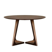 CY-2196型实木办公圆形洽谈桌休闲圆桌现代