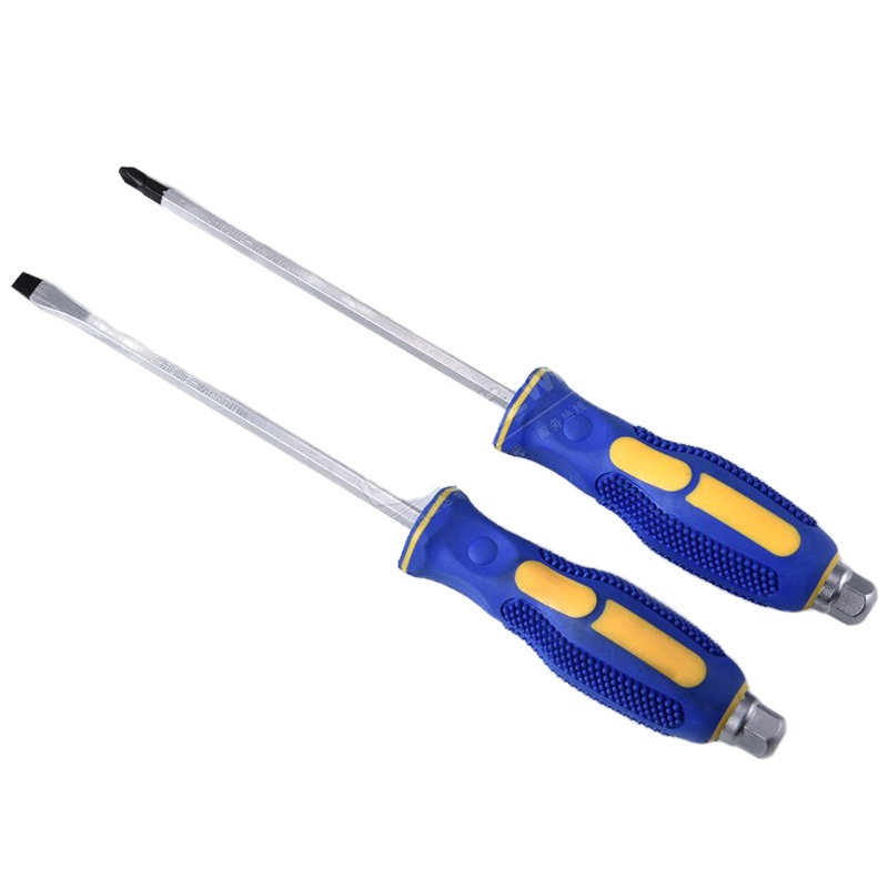 企购优品 螺丝刀大号 带強磁性加长螺丝批 起子改锥