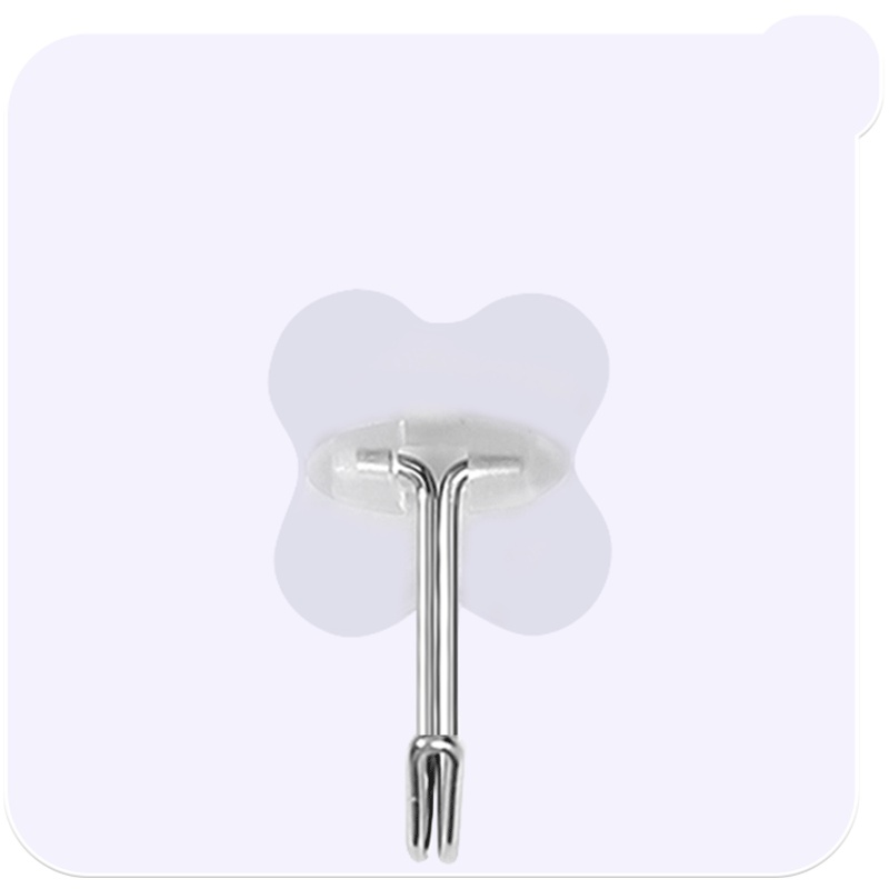 邦禾 免打孔粘钩 挂钩强力粘胶贴墙壁挂吸盘厨房挂勾门后无痕粘贴