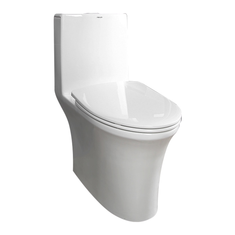 法恩莎马桶 大力神冲水抽水坐便器 坐厕虹吸式座便马桶坐便器 FB16155