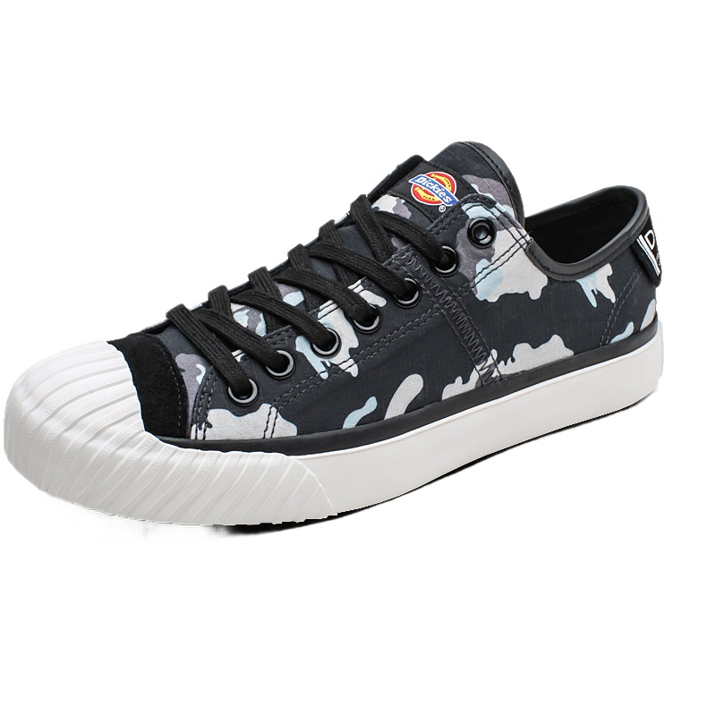Dickies鞋子男帆布鞋秋季新款透气低帮潮鞋学生个性情侣休闲鞋子193M50LXS1A