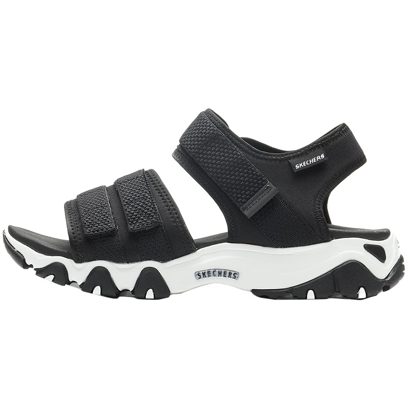 斯凯奇女鞋凉拖鞋时尚休闲沙滩透气熊猫运动鞋88888180