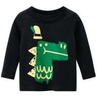 品牌童装秋季2020新品 潮男童打底衫韩版儿童长袖T恤纯棉元氣小猴STRONG MONKEY